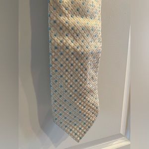 Ermenegildo Zegna Italian 100%Silk Men's Designer's Polka Dots Necktie